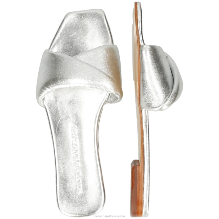 brooke 13 mujer Melvin & Hamilton plata JRT41588 mulas