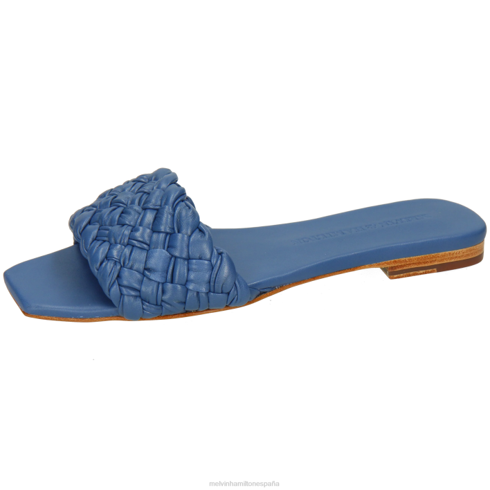 brooke 5 mujer Melvin & Hamilton azul JRT41581 mulas