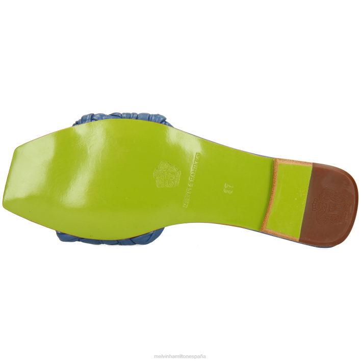 brooke 5 mujer Melvin & Hamilton azul JRT41581 mulas