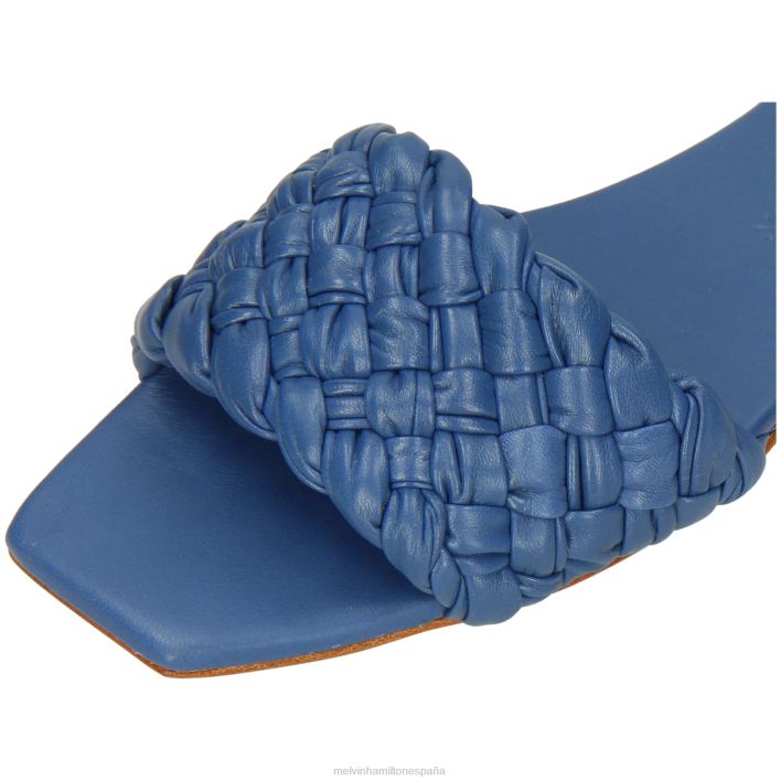 brooke 5 mujer Melvin & Hamilton azul JRT41581 mulas