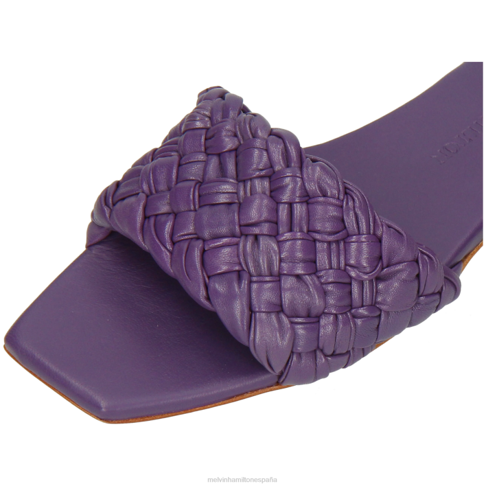brooke 5 mujer Melvin & Hamilton púrpura JRT41558 mulas
