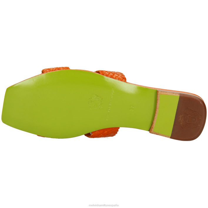 brooke 7 mujer Melvin & Hamilton naranja JRT41616 mulas