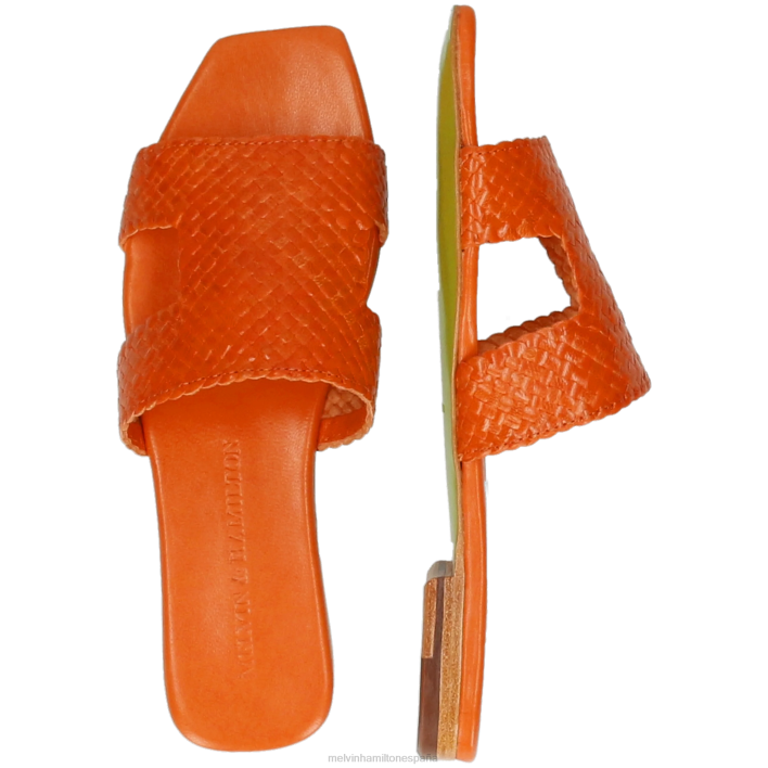brooke 7 mujer Melvin & Hamilton naranja JRT41616 mulas