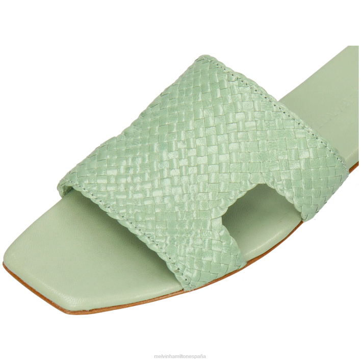 brooke 7 mujer Melvin & Hamilton verde JRT41556 mulas