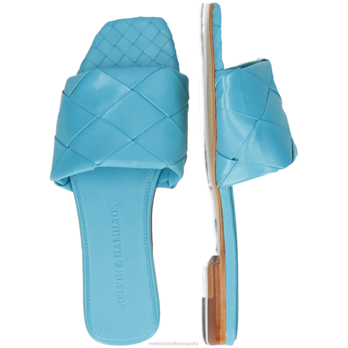 brooke 9 mujer Melvin & Hamilton azul JRT41595 mulas