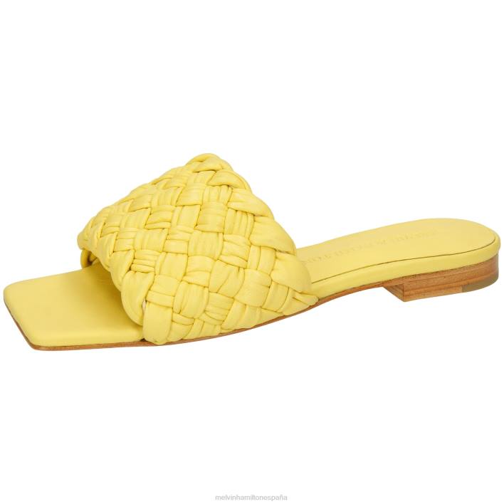 eglantina 1 mujer Melvin & Hamilton amarillo JRT41552 mulas
