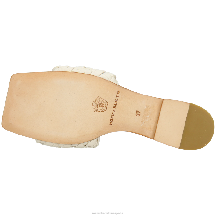 eglantina 1 mujer Melvin & Hamilton blanco JRT41533 mulas