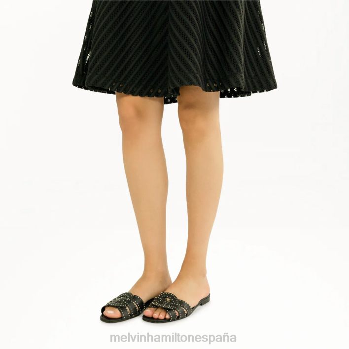 elodie 13 mujer Melvin & Hamilton negro JRT41768 mulas