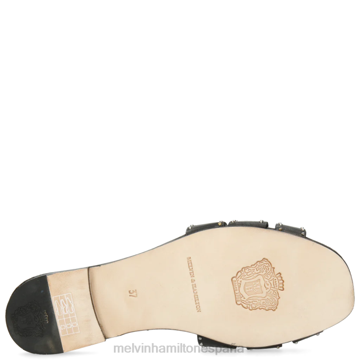 elodie 13 mujer Melvin & Hamilton negro JRT41768 mulas