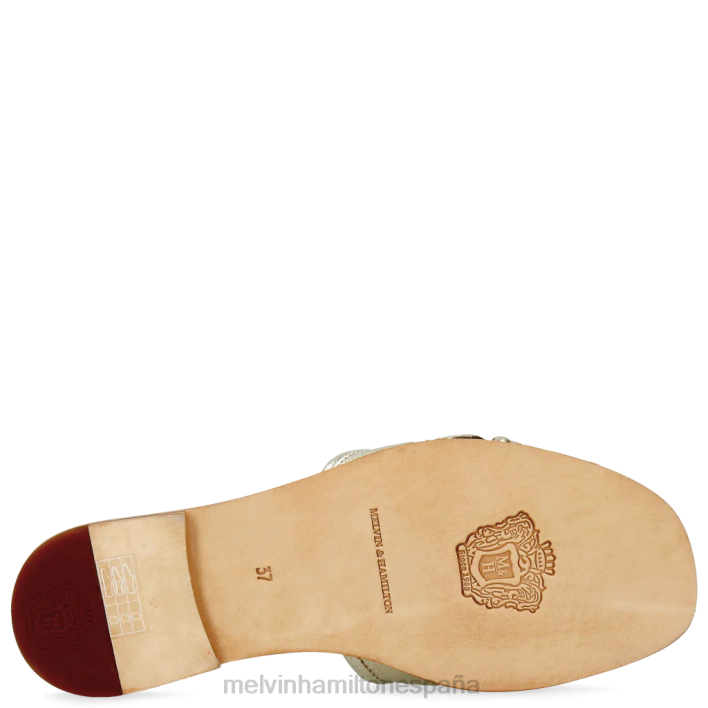 elodie 14 mujer Melvin & Hamilton oro JRT41706 mulas