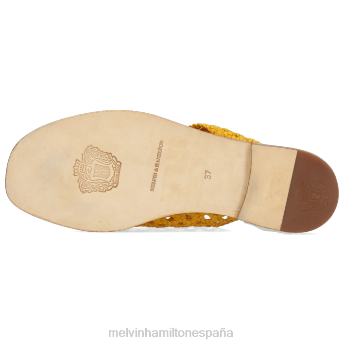 elodie 16 mujer Melvin & Hamilton amarillo JRT41731 mulas