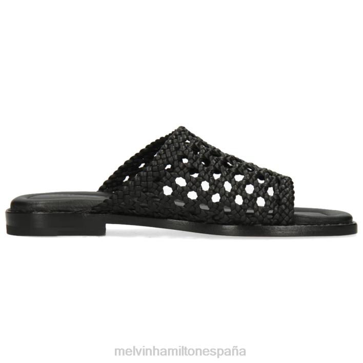 elodie 16 mujer Melvin & Hamilton negro JRT41733 mulas