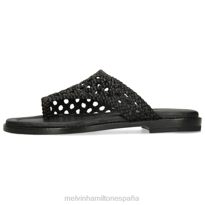 elodie 16 mujer Melvin & Hamilton negro JRT41733 mulas