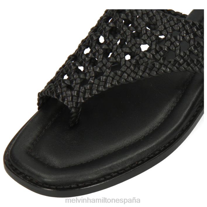 elodie 16 mujer Melvin & Hamilton negro JRT41733 mulas