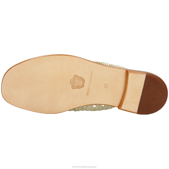 elodie 16 mujer Melvin & Hamilton oro JRT41561 mulas