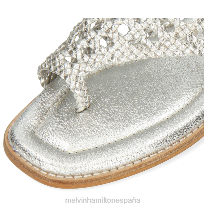 elodie 16 mujer Melvin & Hamilton plata JRT41681 mulas