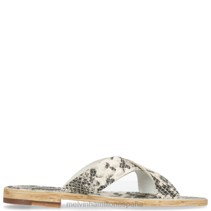 elodie 18 mujer Melvin & Hamilton gris JRT41757 mulas