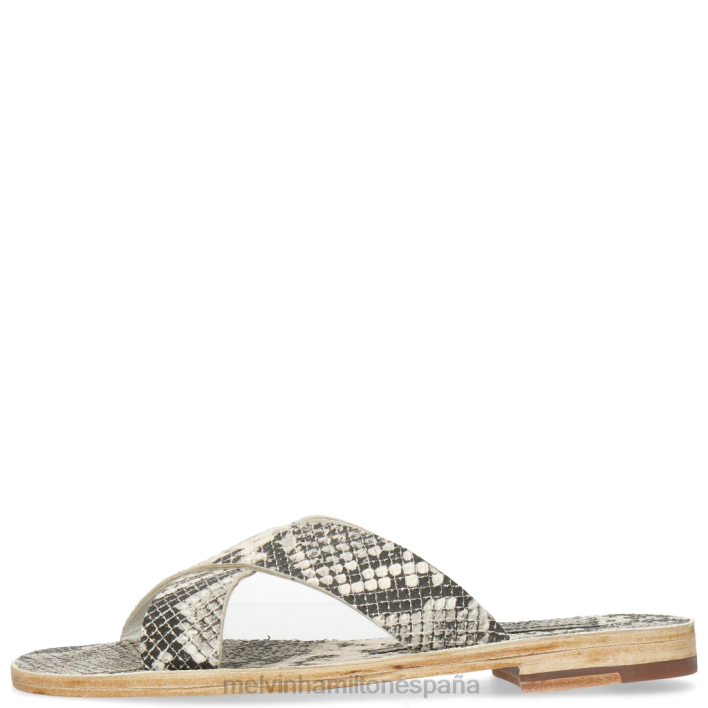 elodie 18 mujer Melvin & Hamilton gris JRT41757 mulas