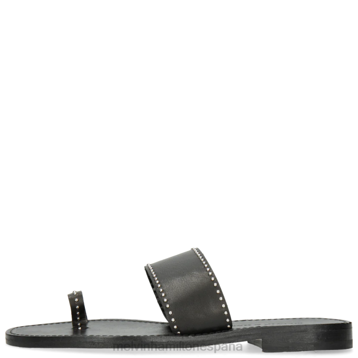 elodie 19 mujer Melvin & Hamilton negro JRT41758 mulas