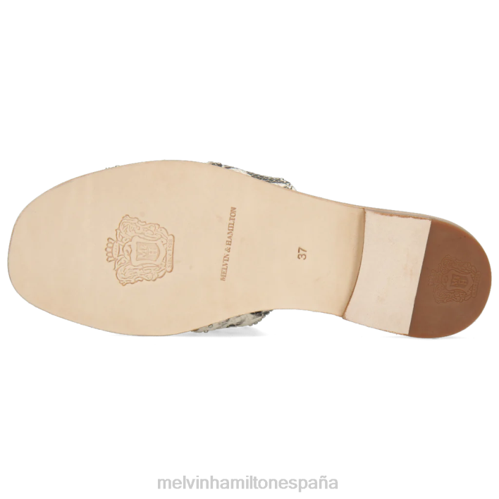 elodie 20 mujer Melvin & Hamilton gris JRT41673 mulas