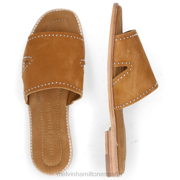 elodie 20 mujer Melvin & Hamilton marrón JRT41713 mulas