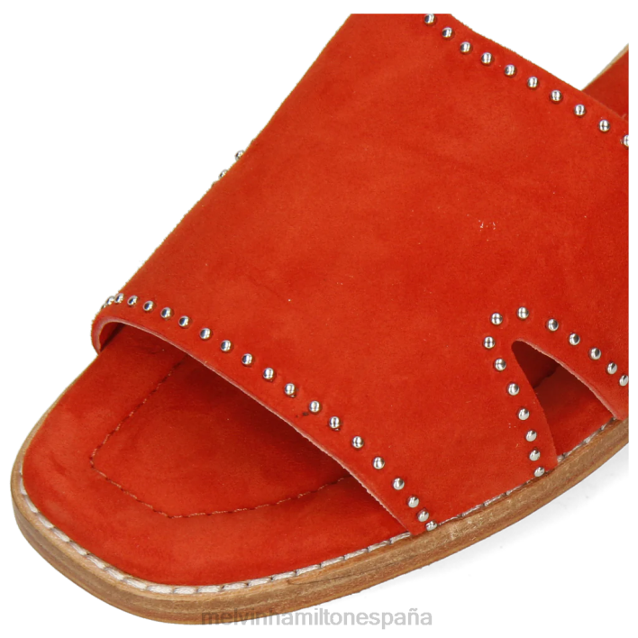 elodie 20 mujer Melvin & Hamilton naranja JRT41682 mulas