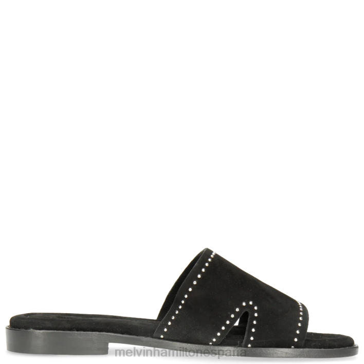 elodie 20 mujer Melvin & Hamilton negro JRT41701 mulas