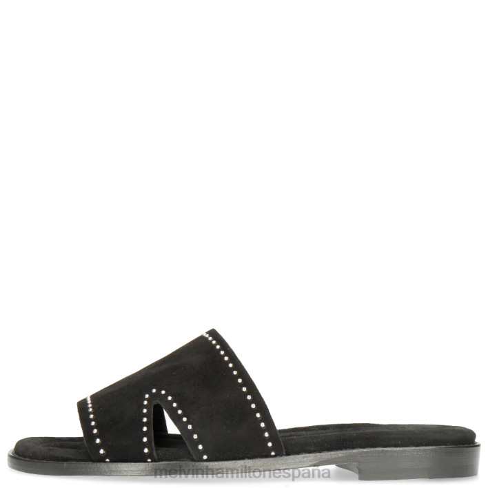 elodie 20 mujer Melvin & Hamilton negro JRT41701 mulas