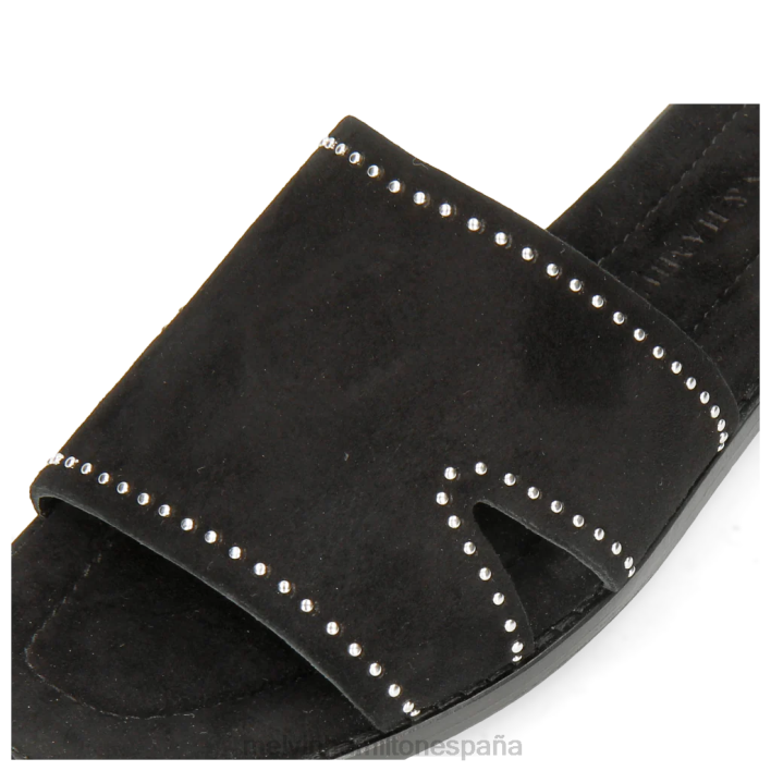 elodie 20 mujer Melvin & Hamilton negro JRT41701 mulas