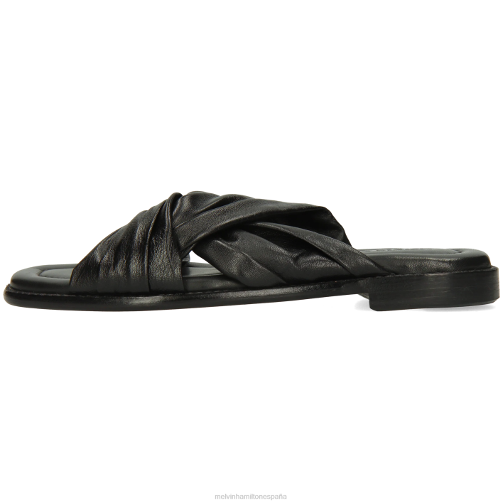 elodie 22 mujer Melvin & Hamilton negro JRT41617 mulas
