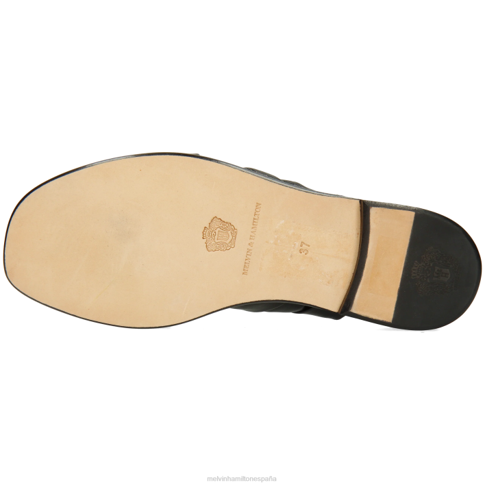 elodie 22 mujer Melvin & Hamilton negro JRT41617 mulas