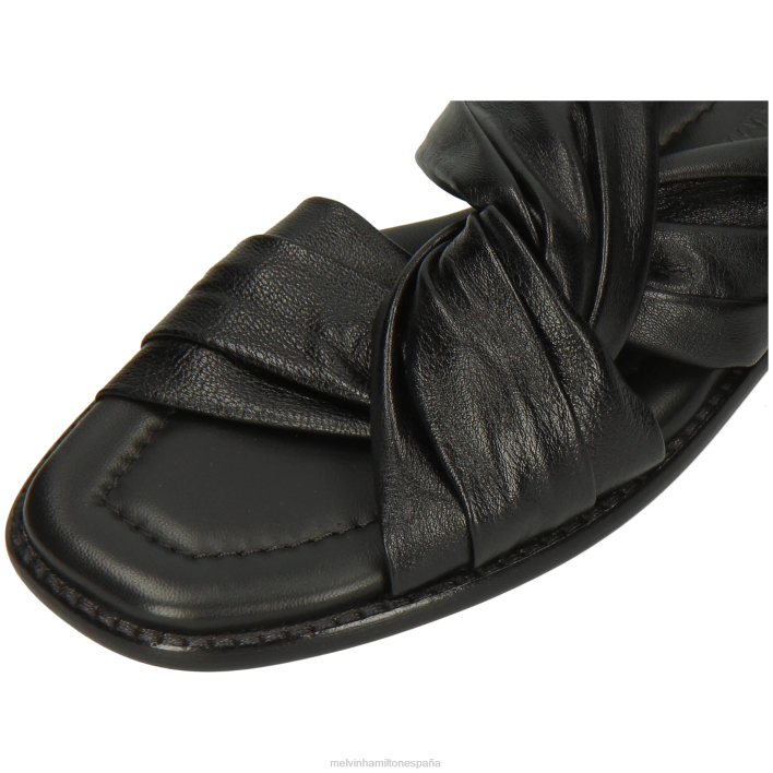 elodie 22 mujer Melvin & Hamilton negro JRT41617 mulas