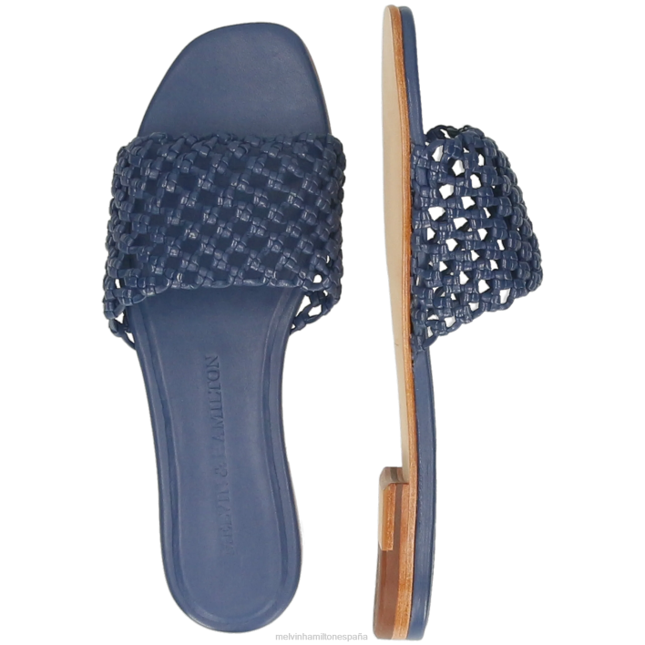 elodie 32 mujer Melvin & Hamilton azul JRT41622 mulas