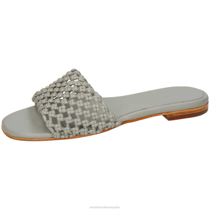 elodie 32 mujer Melvin & Hamilton gris JRT41583 mulas