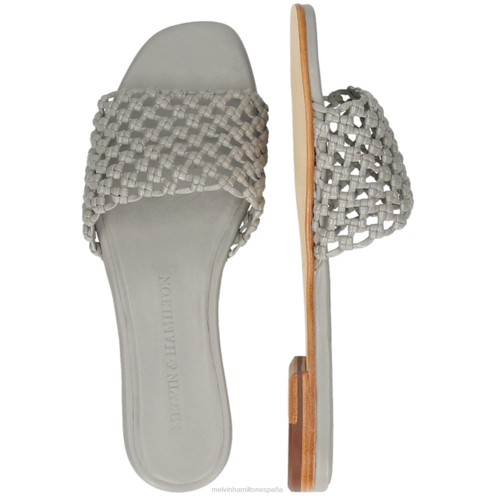 elodie 32 mujer Melvin & Hamilton gris JRT41583 mulas
