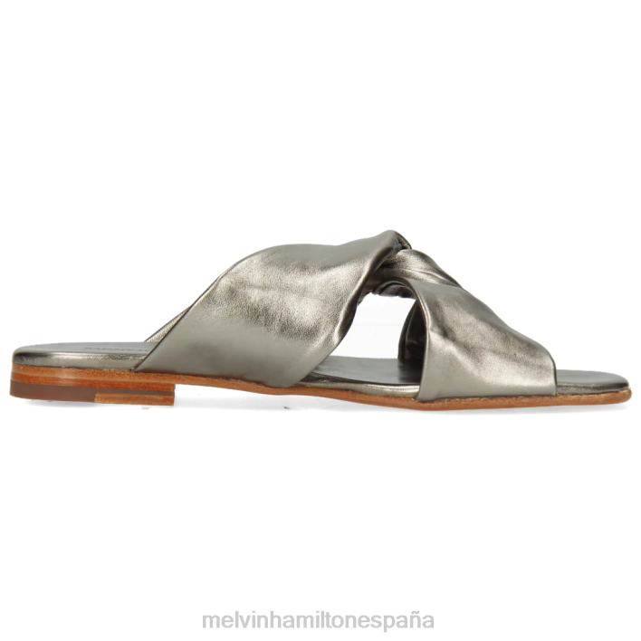 elodie 35 mujer Melvin & Hamilton plata JRT41725 mulas