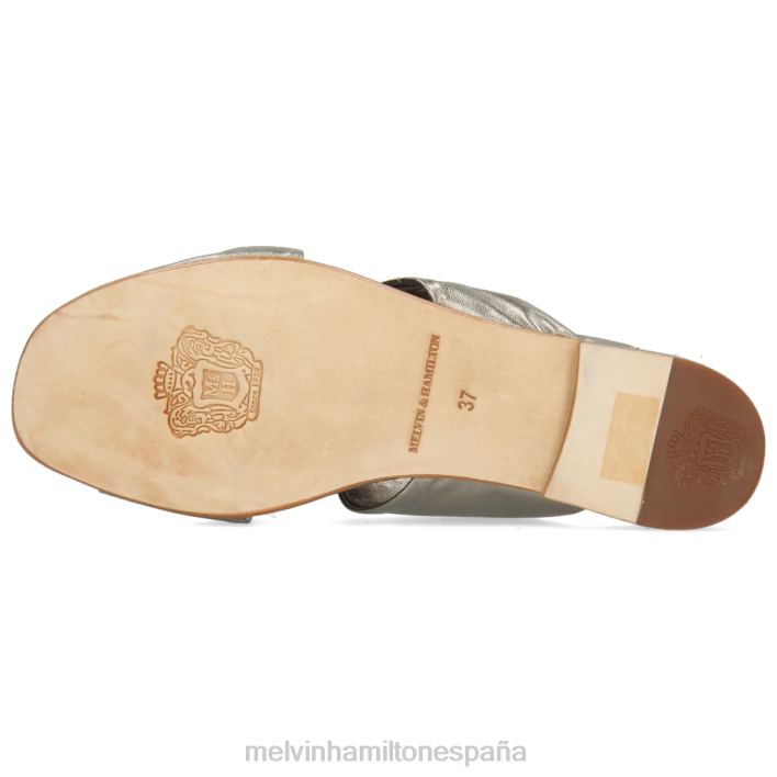 elodie 35 mujer Melvin & Hamilton plata JRT41725 mulas