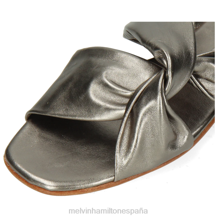 elodie 35 mujer Melvin & Hamilton plata JRT41725 mulas