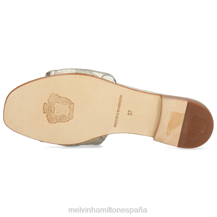 elodie 37 mujer Melvin & Hamilton oro JRT41663 mulas