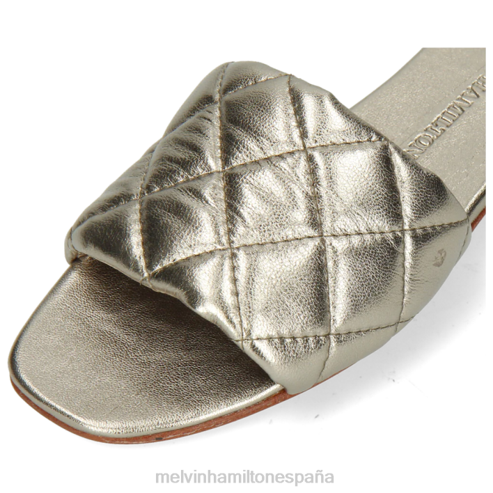 elodie 37 mujer Melvin & Hamilton oro JRT41663 mulas