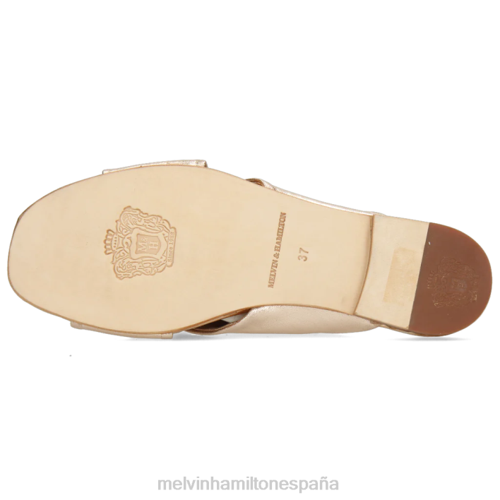 elodie 47 mujer Melvin & Hamilton cobre JRT41760 mulas