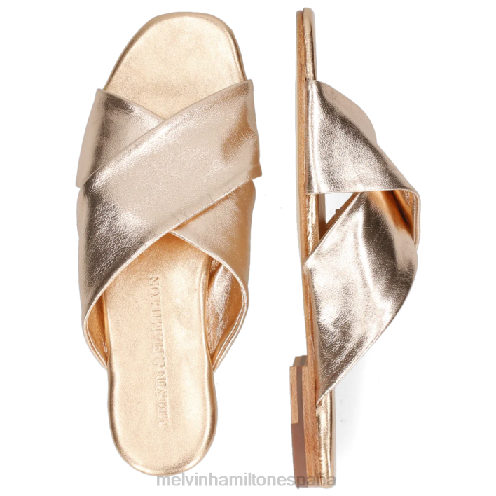 elodie 47 mujer Melvin & Hamilton cobre JRT41760 mulas