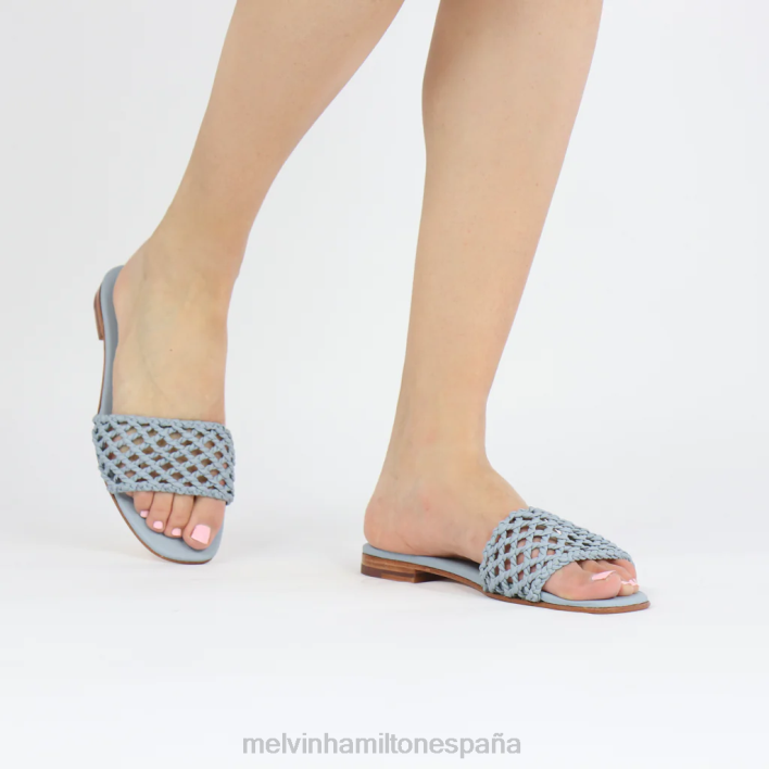 elodie 49 mujer Melvin & Hamilton azul JRT41721 mulas