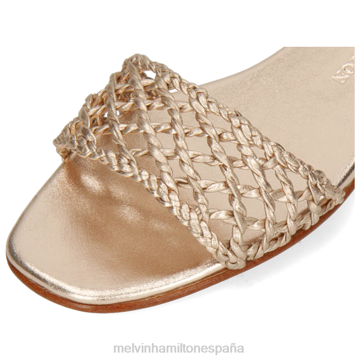 elodie 49 mujer Melvin & Hamilton oro JRT41664 mulas