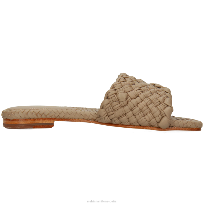 elodie 53 mujer Melvin & Hamilton marrón JRT41596 mulas