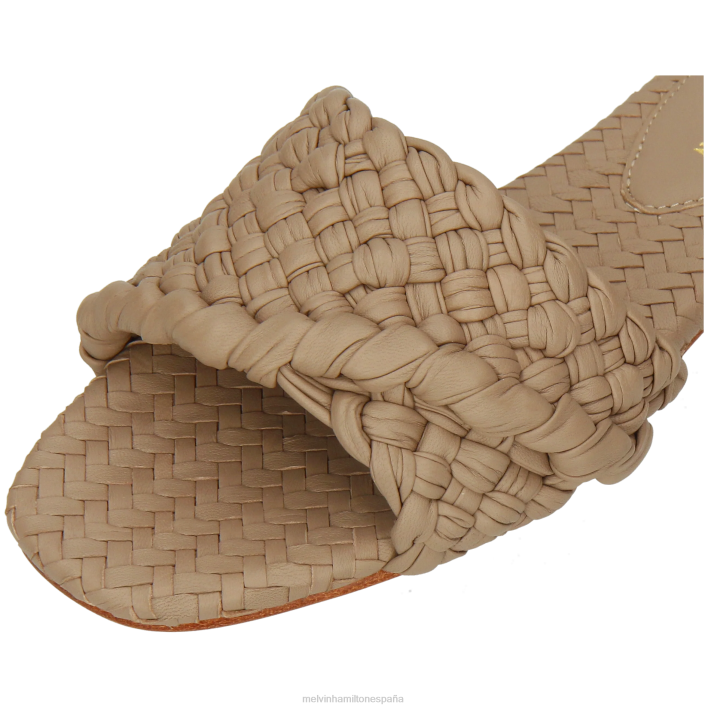 elodie 53 mujer Melvin & Hamilton marrón JRT41596 mulas