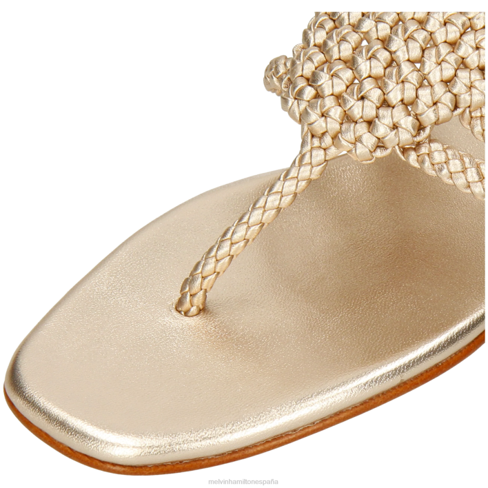 elodie 61 mujer Melvin & Hamilton oro JRT41545 mulas