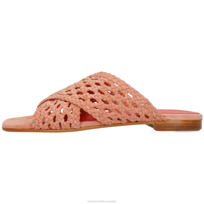 elodie 62 mujer Melvin & Hamilton rojo JRT41607 mulas