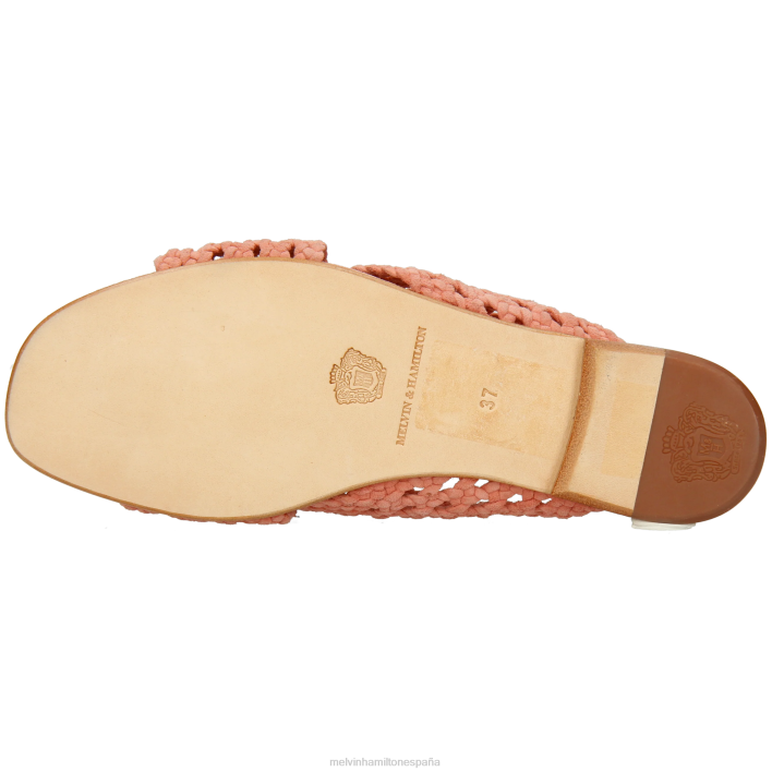 elodie 62 mujer Melvin & Hamilton rojo JRT41607 mulas