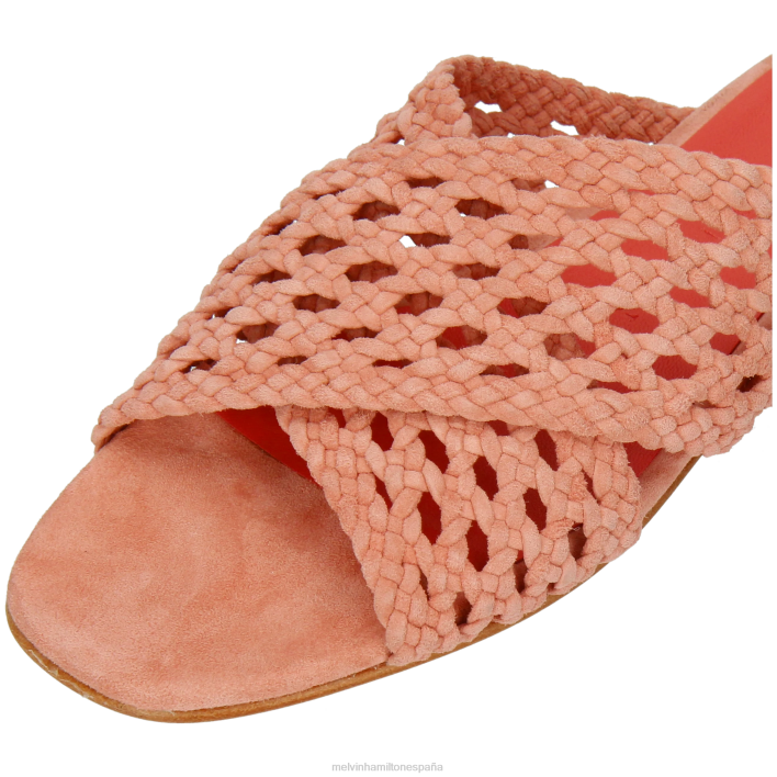 elodie 62 mujer Melvin & Hamilton rojo JRT41607 mulas